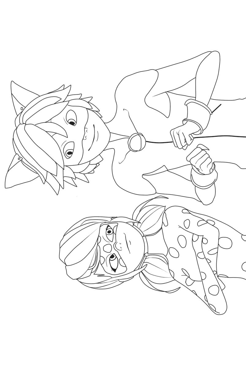 Kids-n-fun.com | 19 coloring pages of Miraculous Tales of Ladybug and
